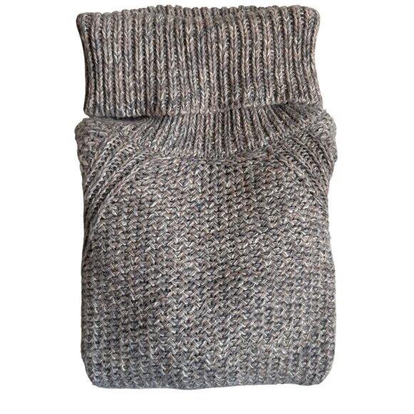 prAna Callisto Sweater Oatmeal Knit Turtleneck Pullover - Size XS - Picture 1 of 11